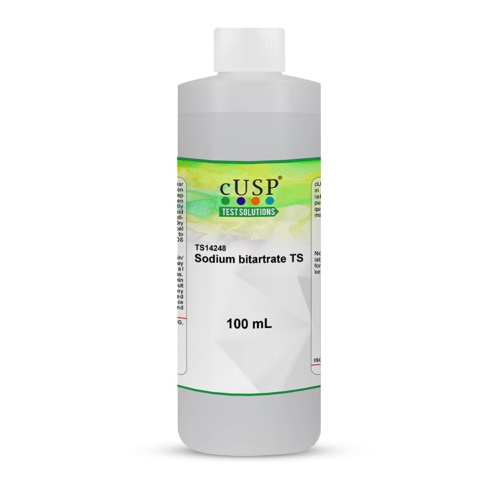 Sodium Bitartrate Test Solution TS 100mL – for Lab & Industrial Use