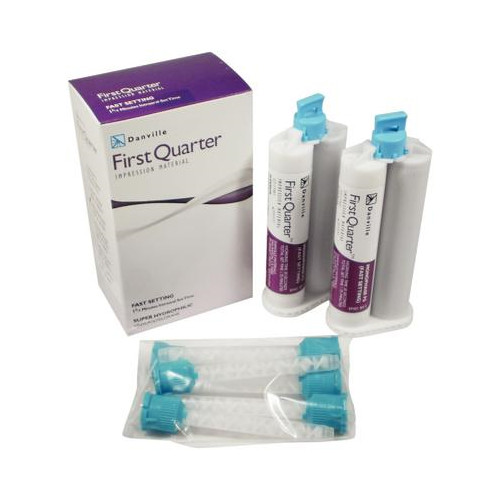 Danville 80008-01 First Quarter VPS Material Fast Set Monophase Cartridges 24/Pk