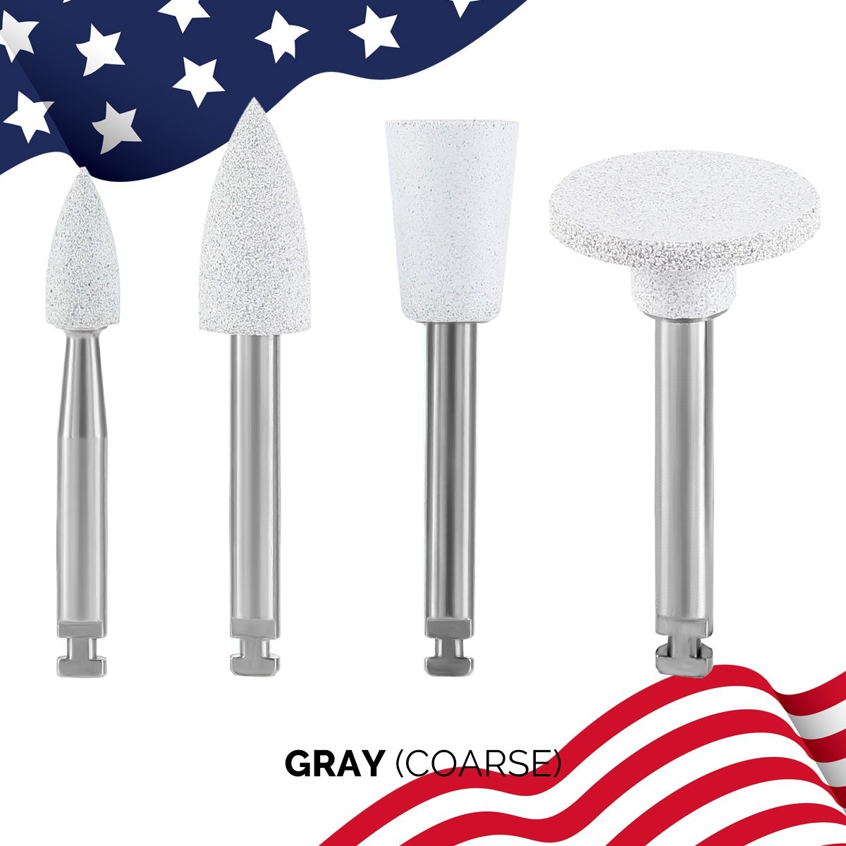 Dental Composite Polishing Kit RA2.35mm Finishing for Contra Angle Handpiece