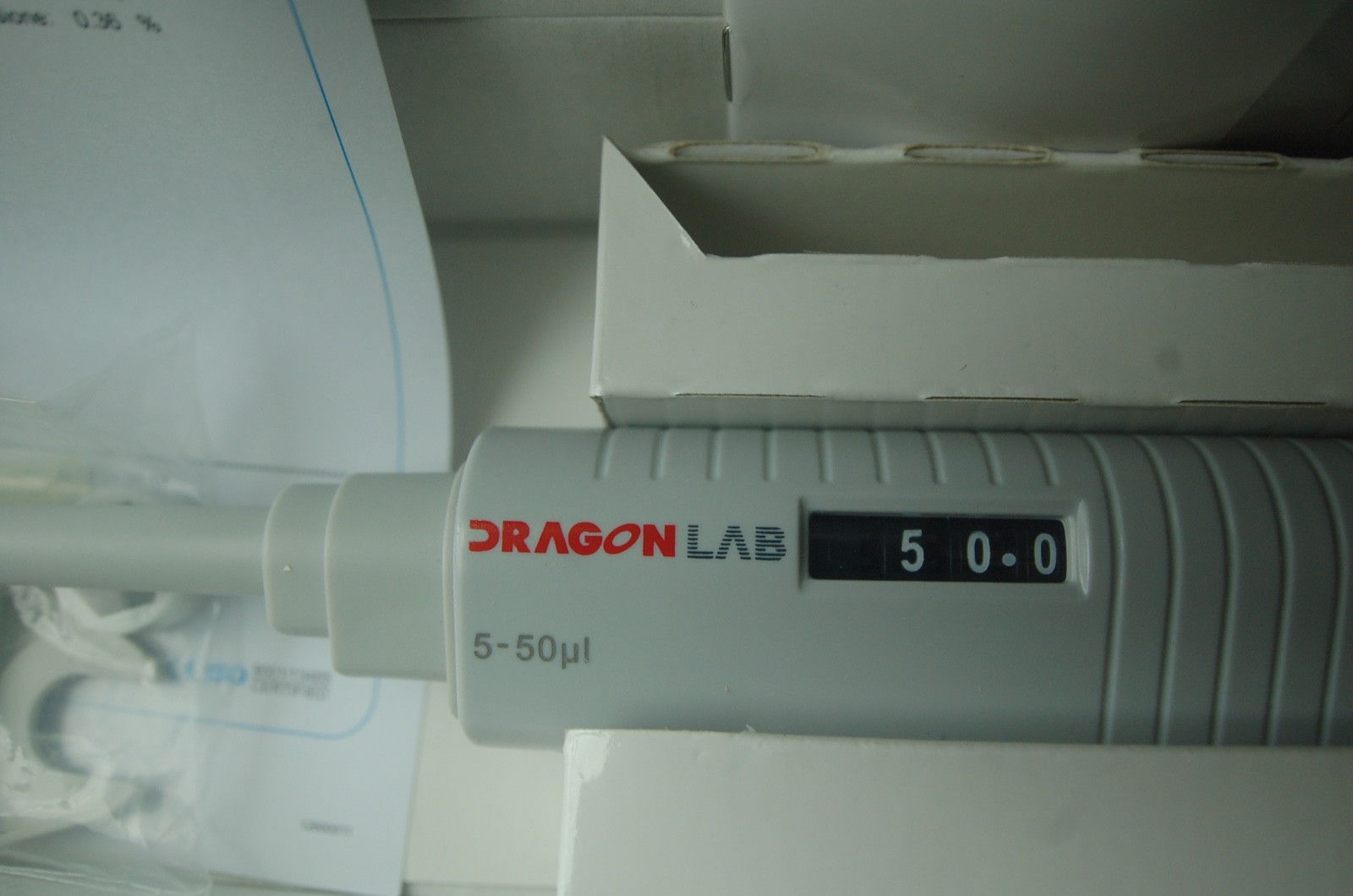 121°C Autoclavable Digital Micro Pipette, Single Channel Adjustable 5-50 uL