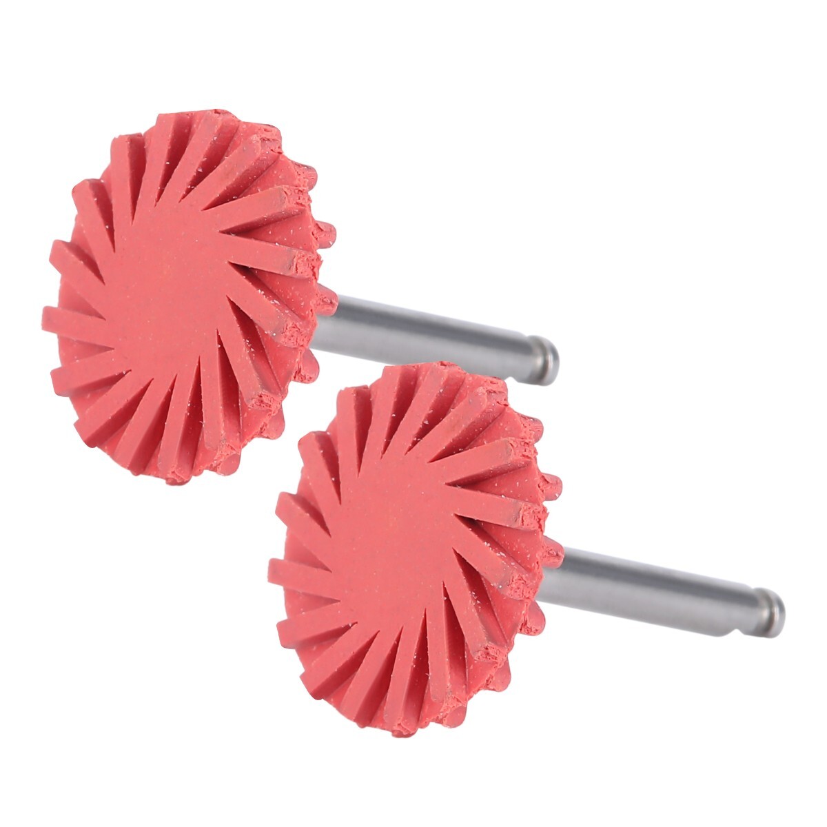 Dental Composite Ceramic Polishing Rubber Wheel Coarse/Medium/Fine RA 2.35mm