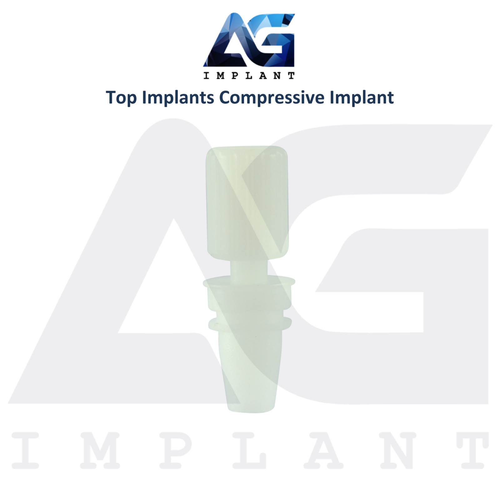 Titanium Compressive Monoblock Dental Fixtures SLA Surface One Piece Dentistry