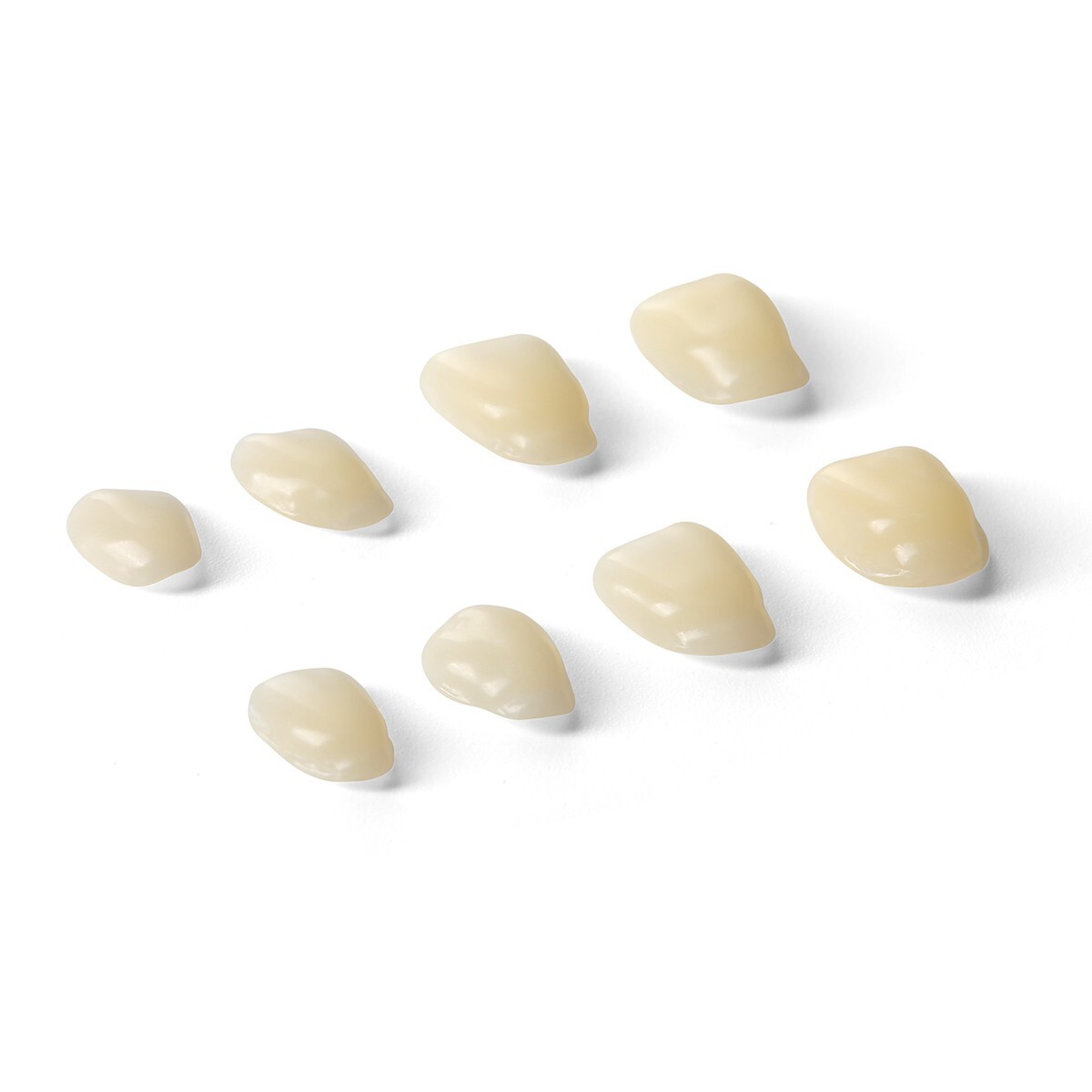 Dental Temporary Porcelain Crown /Teeth Veneers Thin Whitening Resin Anterior