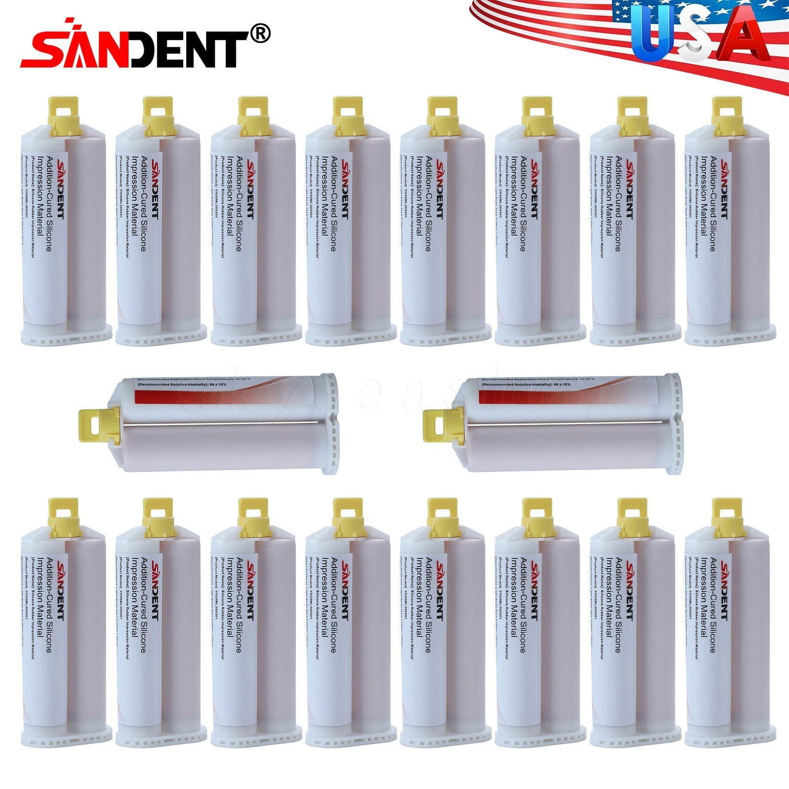 REGULAR SET Light Body Dental Impression Material VPS 50ml, 1-30/Bx