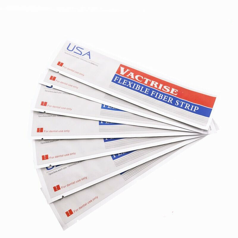 Dental Flexible Fiber Strip Bonding Adhesive Braided Glass Fibers Stick