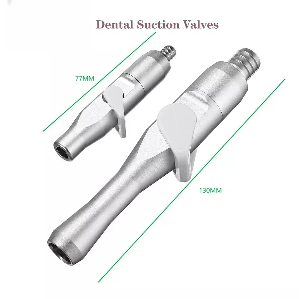 Dental Saliva Ejector Suction Valve Strong HVE/Weak SE Suction Tip Adapter