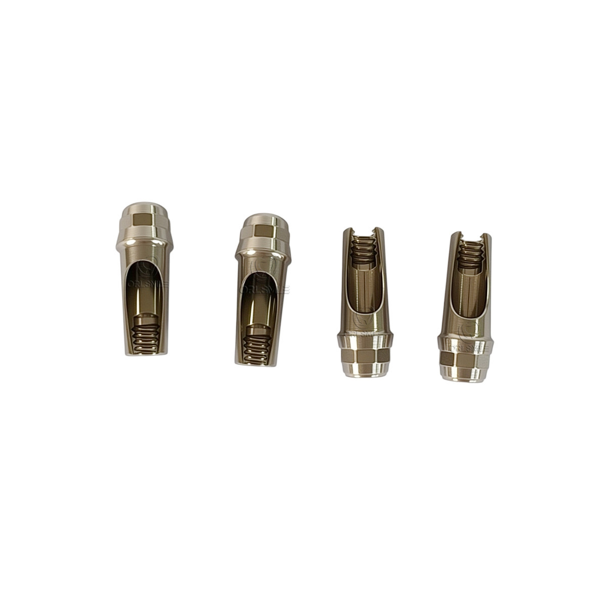 5 pcs 15° Titanium angled cemented abutment fits to ITI Straumann RN synOcta