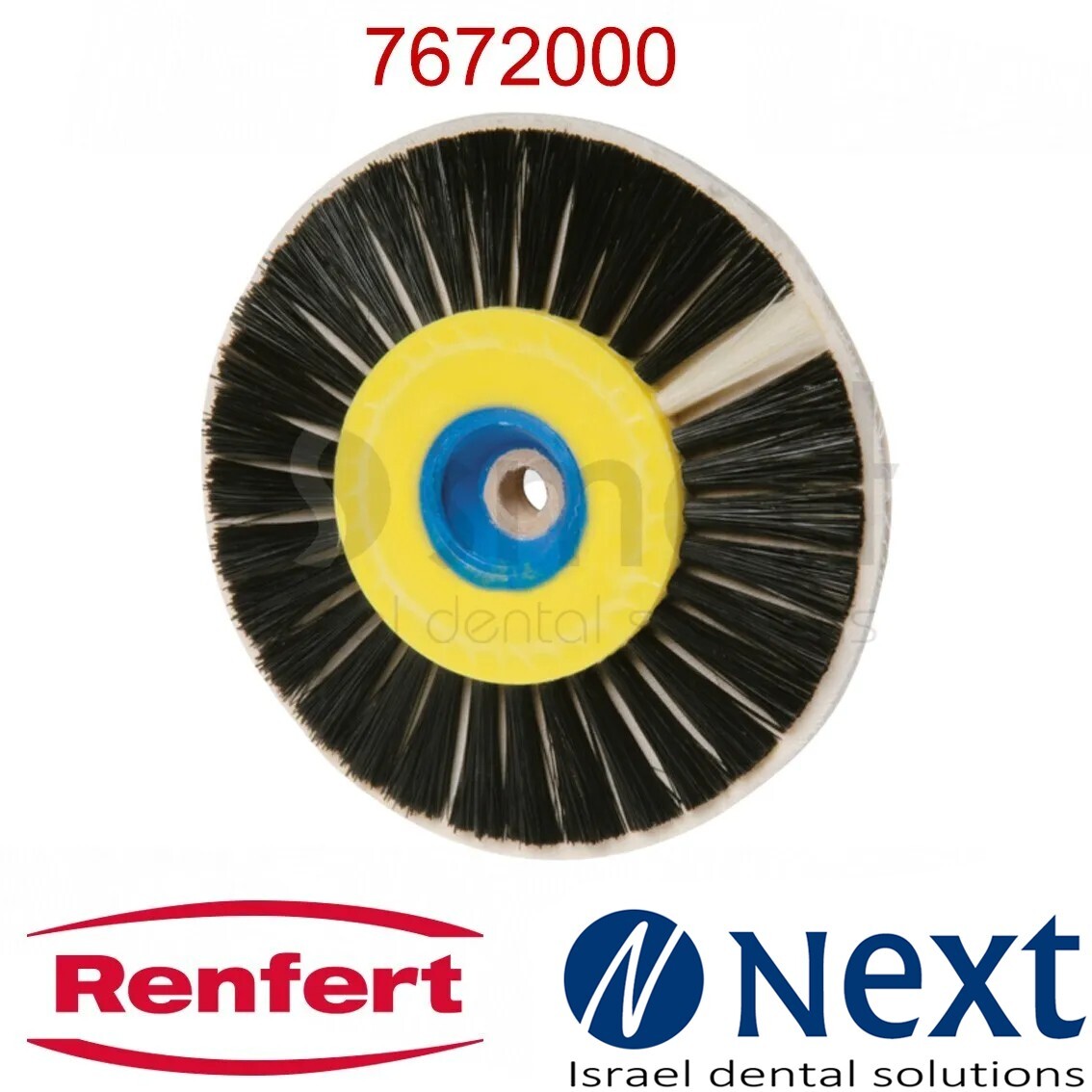 Dental lab Renfert Chungking brushes Polishing brush 80 mm 7672000