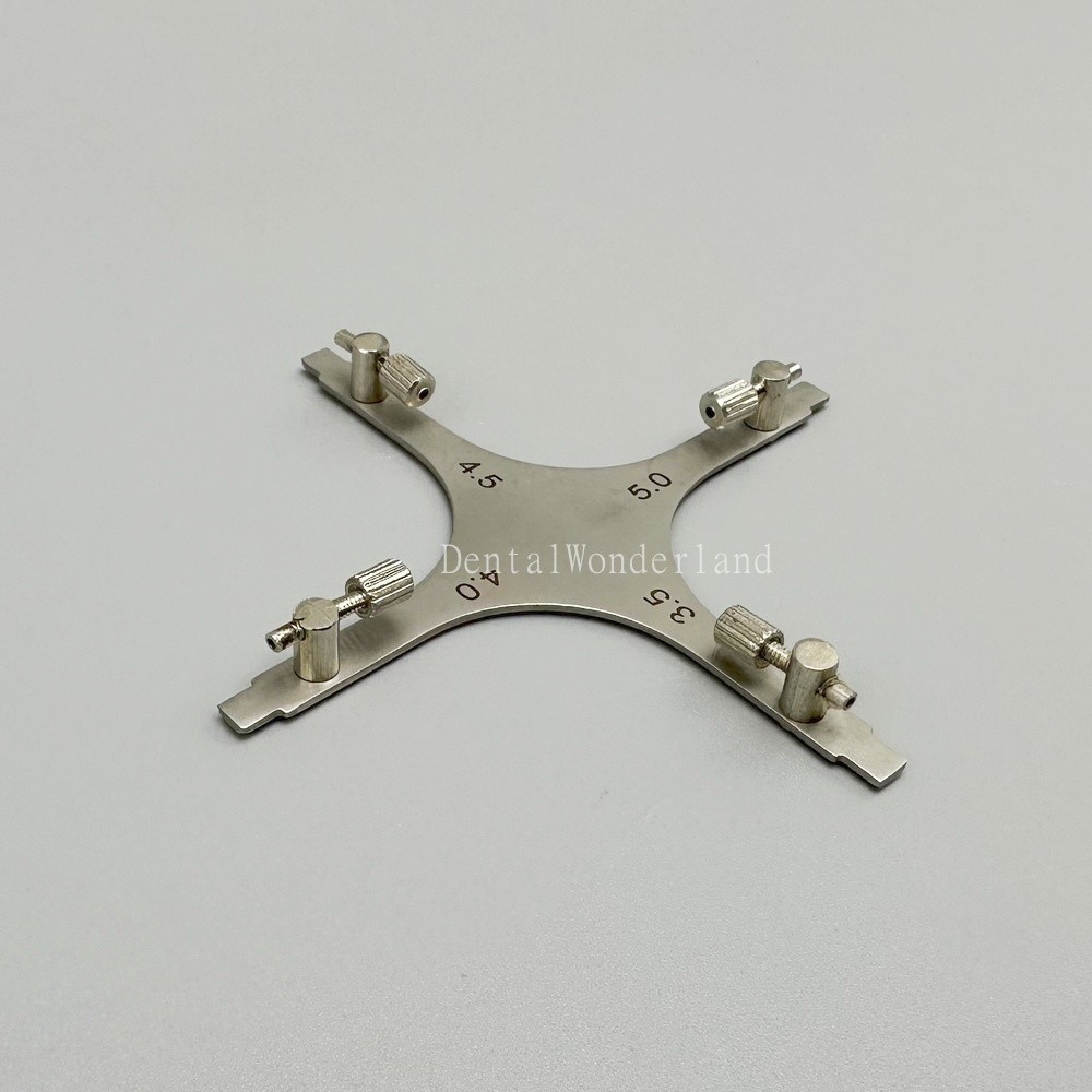 Dental Orthodontic Brace Bracket Positioning Height Wick Gauge with Pencil lead