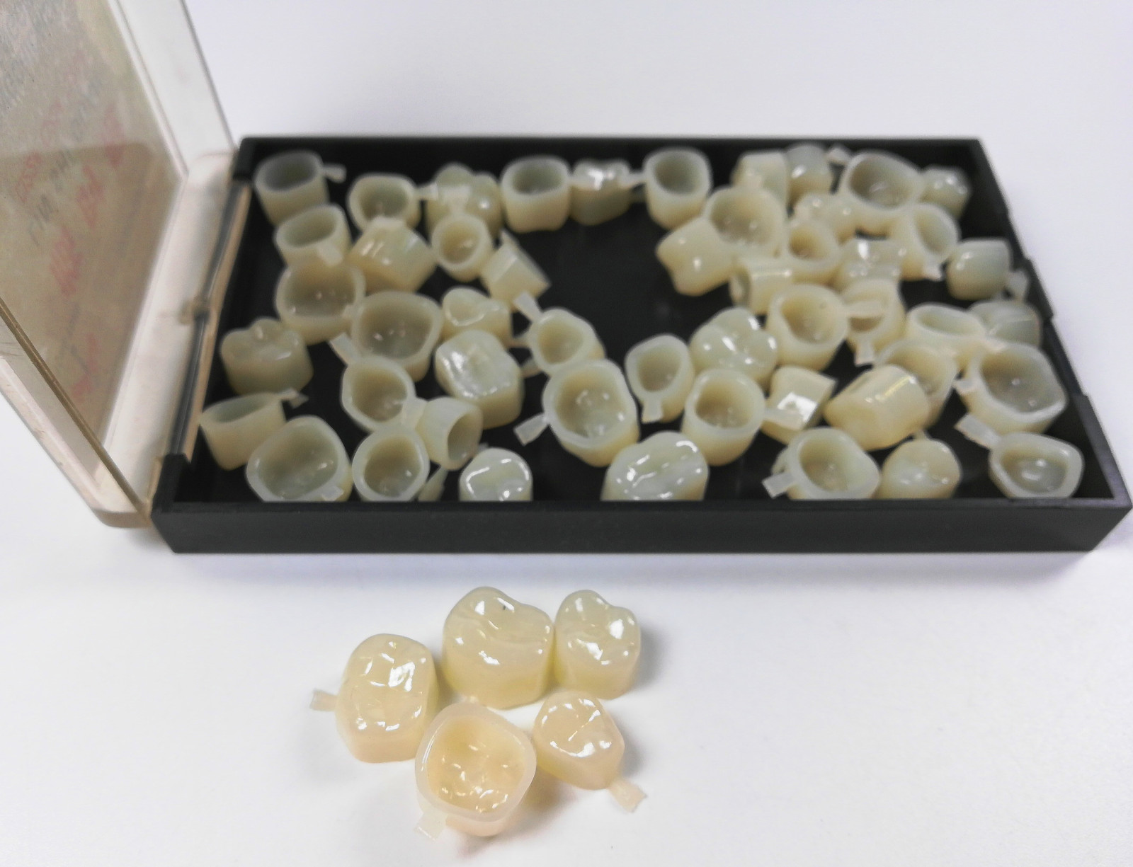 Dental Tooth Temporary Crowns Material For Molar Teeth Veneers 10Boxes Methacry