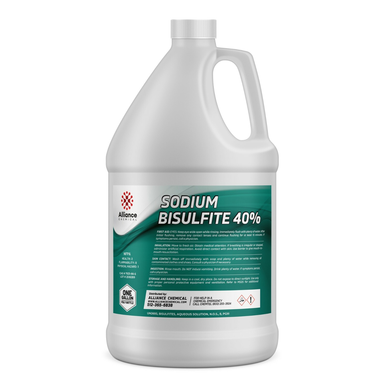 Alliance Chemical – Sodium Bisulfite 40% – 4 Quarts