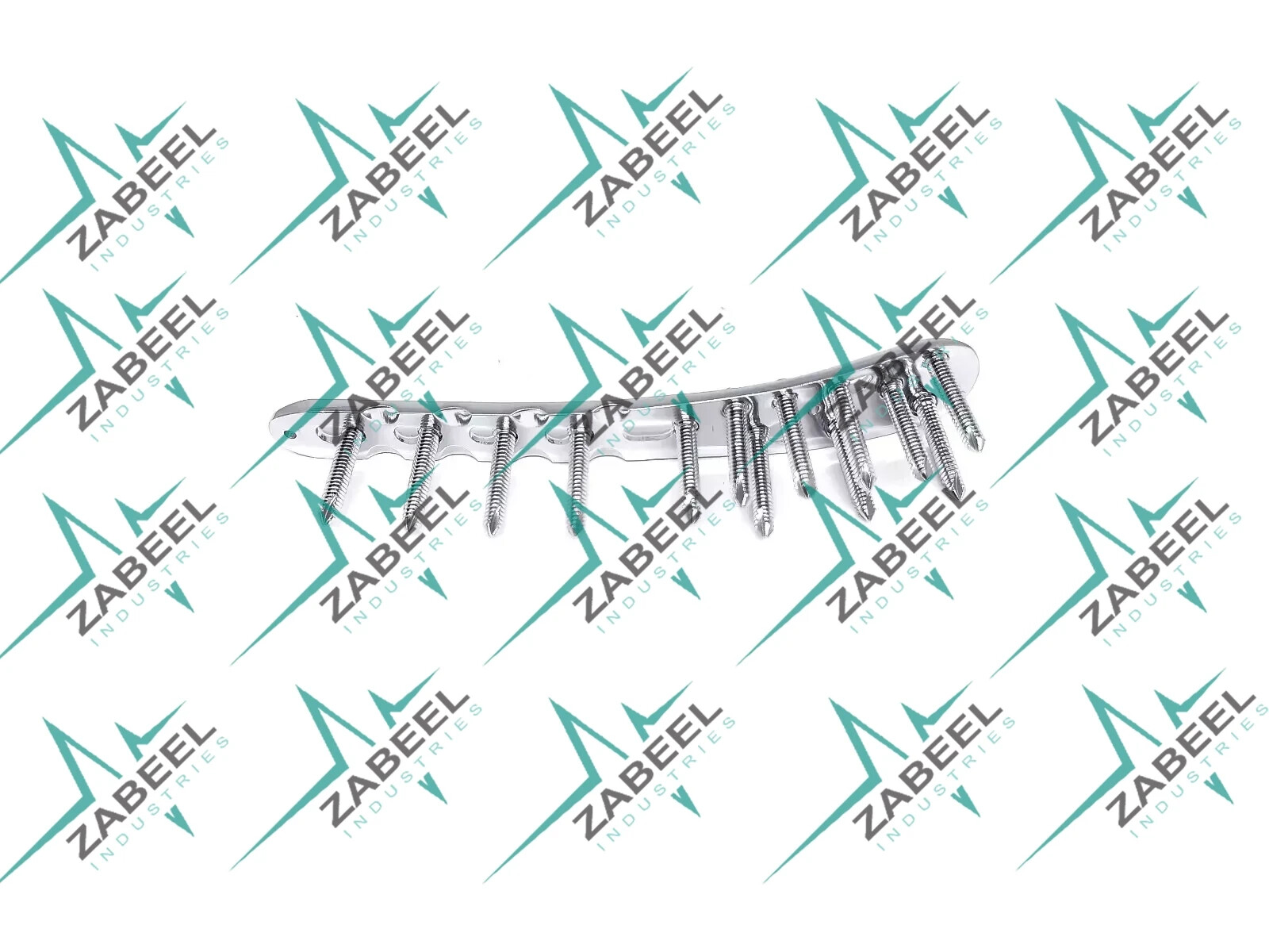 Medial Distal Tibia 3.5 mm Locking Plate w/o Tab Set of 14 Pcs Veterinary By ZI