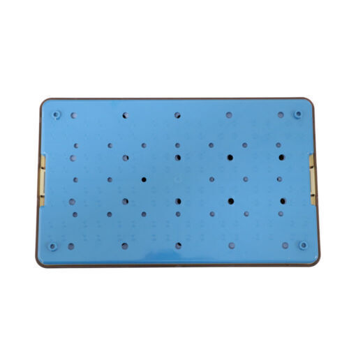 PPSU sterilization tray case sterilising w/ silicone mat surgical instrument