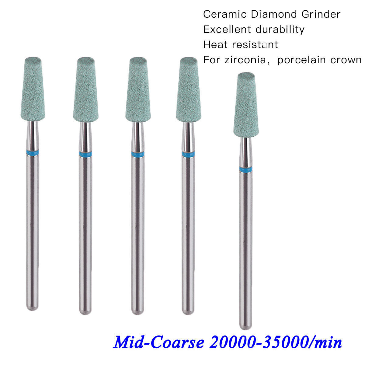 Dental Stone Polishing Ceramic Diamond Impregnated Grinder Zirconia Porcelain
