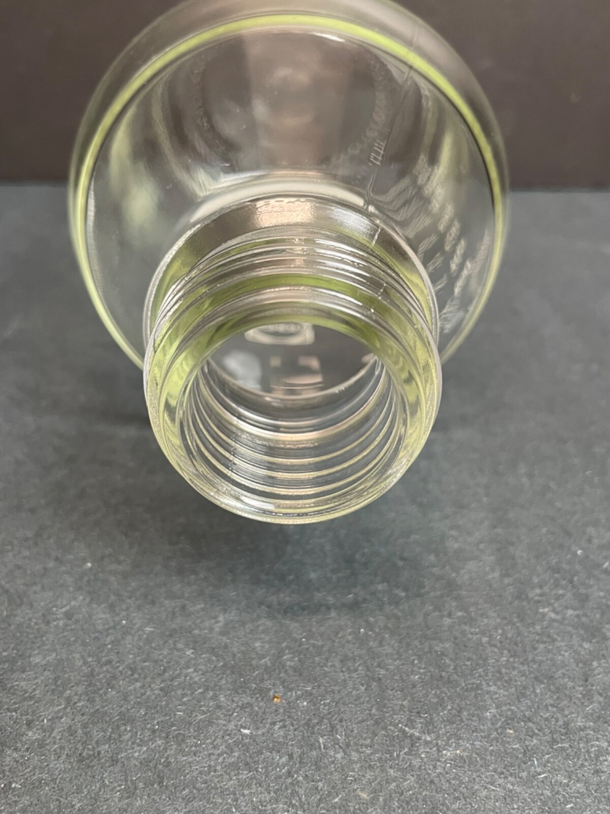 Schott Media Storage Bottle Clear Glass 1000 ml GL45 Threaded Neck 3 Bottles