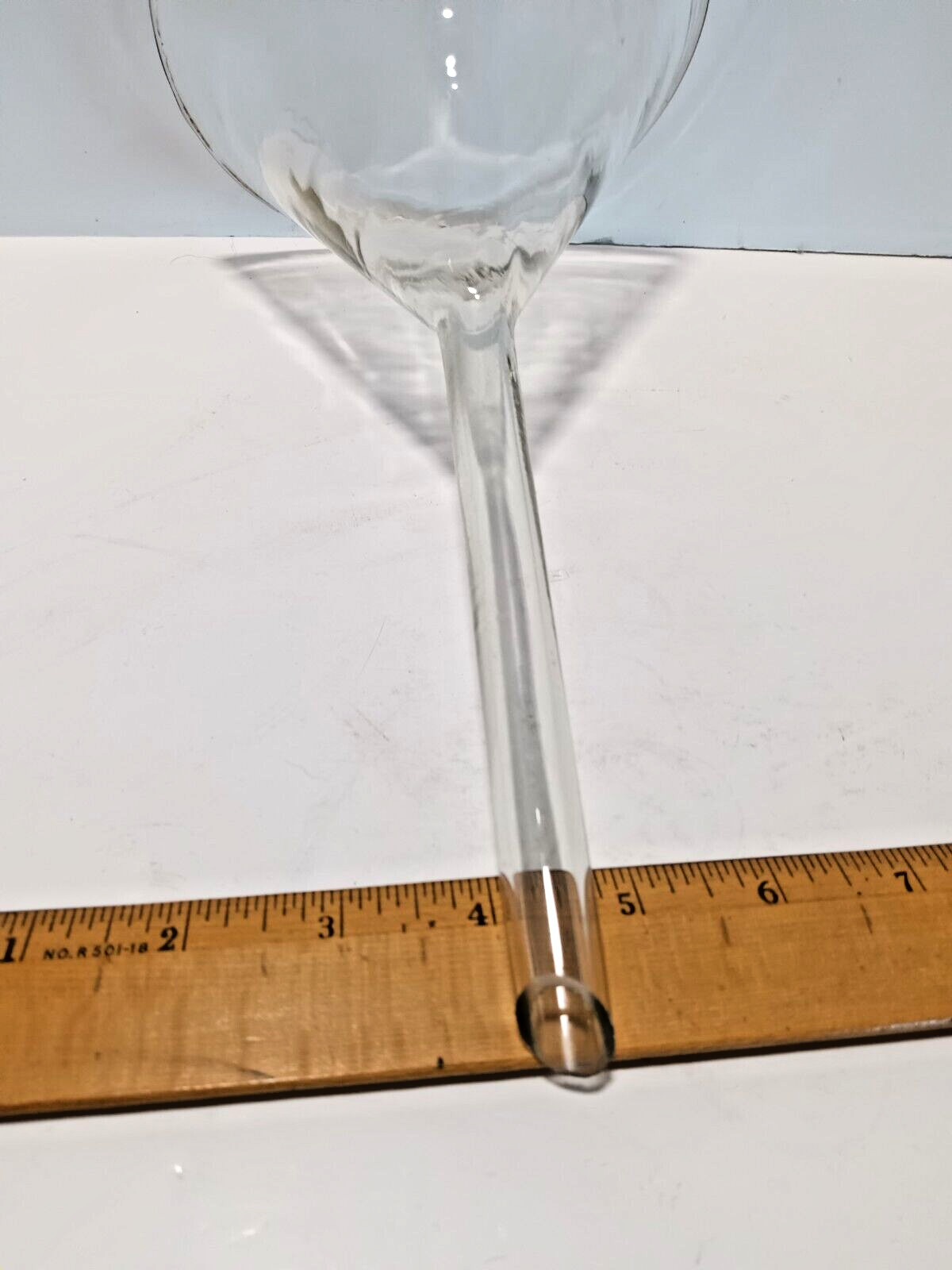 Large Pharmacy Apothecary Science Lab Glass Funnel 6″ Wide 11″ Tall