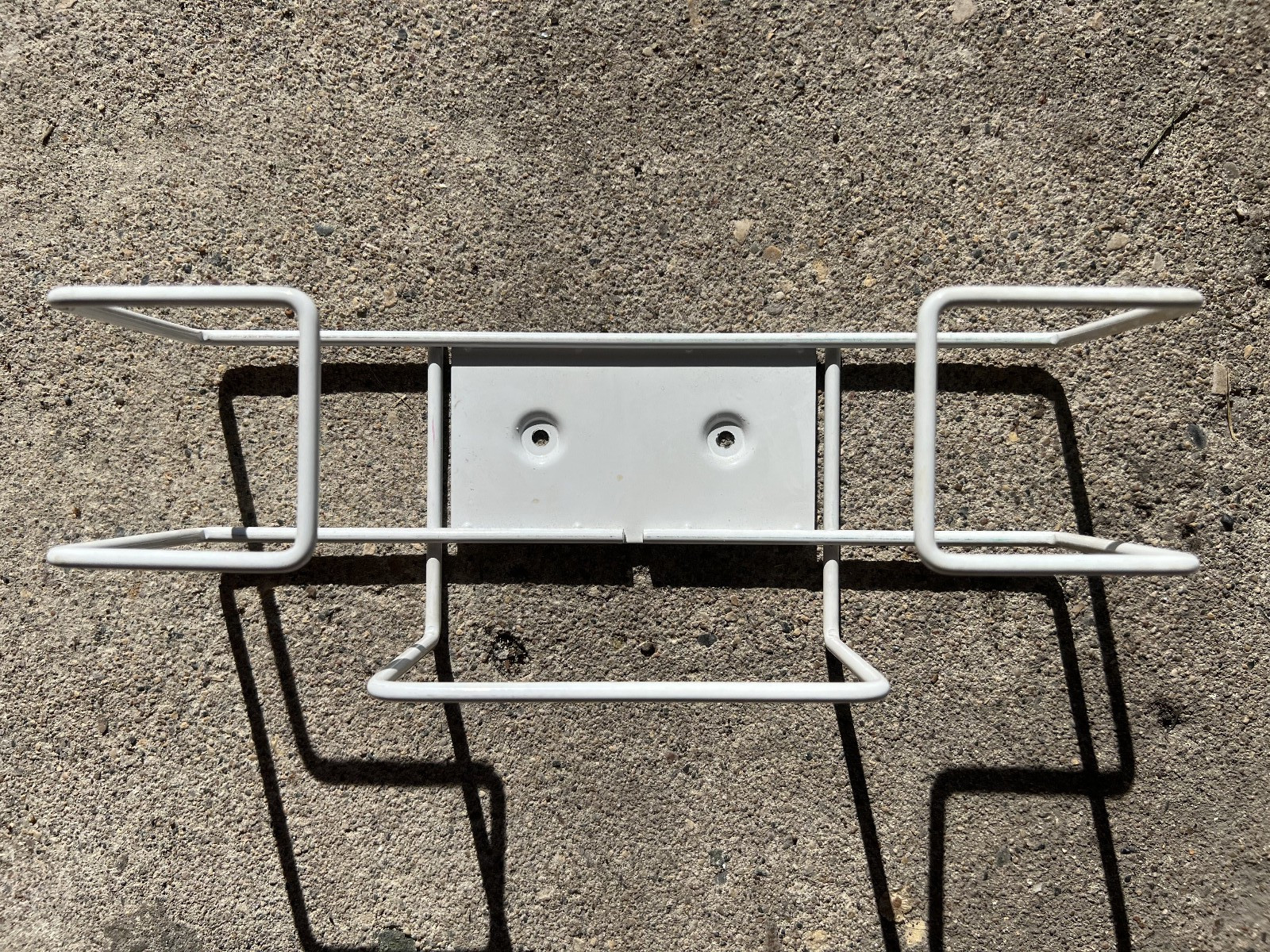 Glove Box Wall Mounted Wire Rack Holder White Food Handling