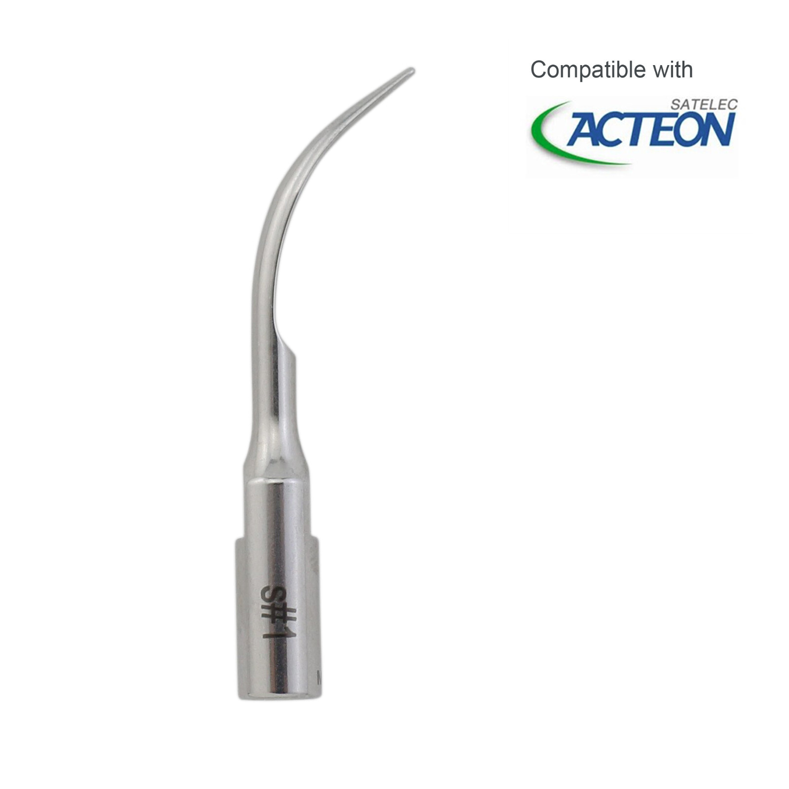 Universal Scaling Tip #1 F00246 Fit Satelec Acteon P5 XS Newtron Dental Scaler