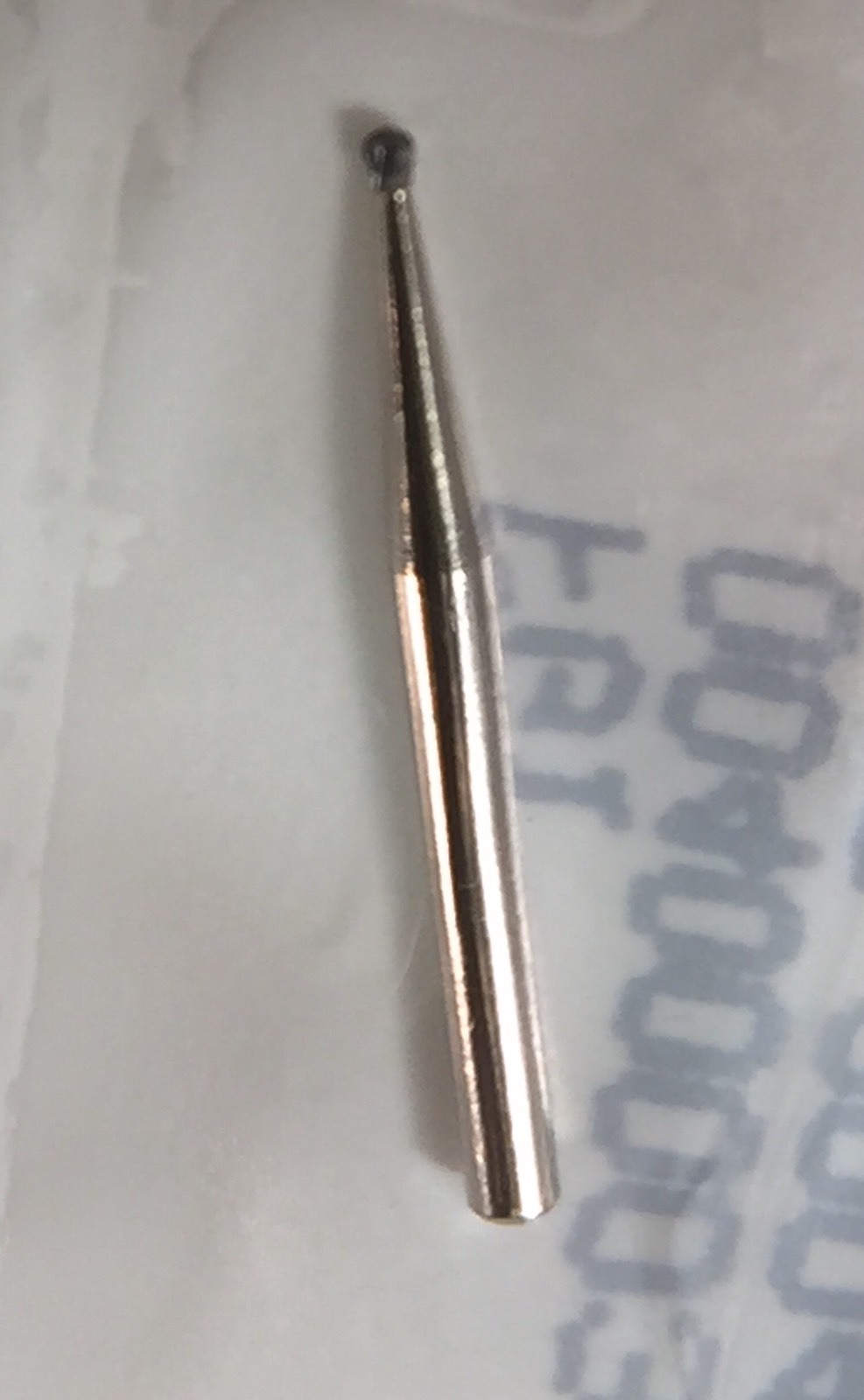Fg #1 Carbide Burs 100/pk Made By KERR. 0.8 mm Head