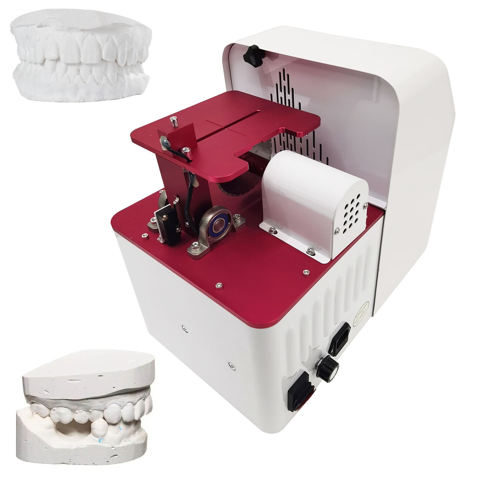 Lab Electric Gypsum Saw Gypsum Cutting Machine Dust Removal Function