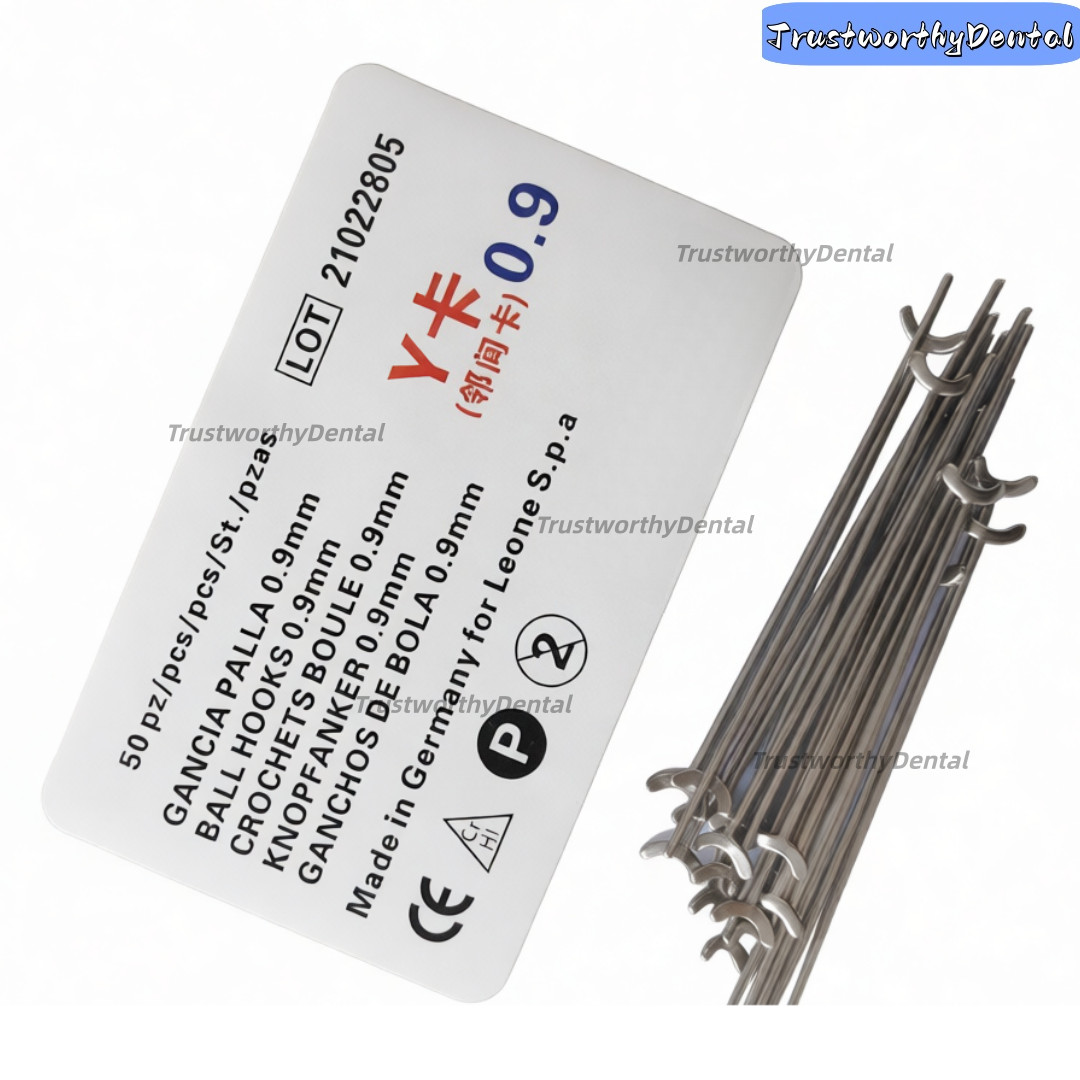 Dental Ball Retainer Y-Type Scheu Style Explorer Needle Stainless Steel
