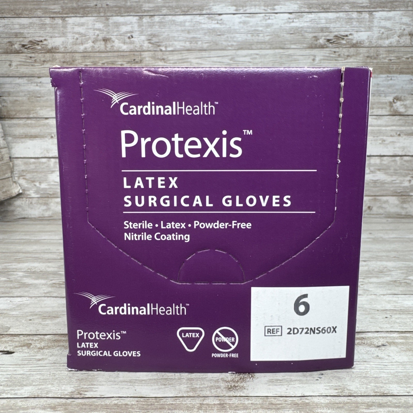 Cardinal Health Protexis Latex Surgical Gloves Sterile 1 Box Size: 6 *See Date*