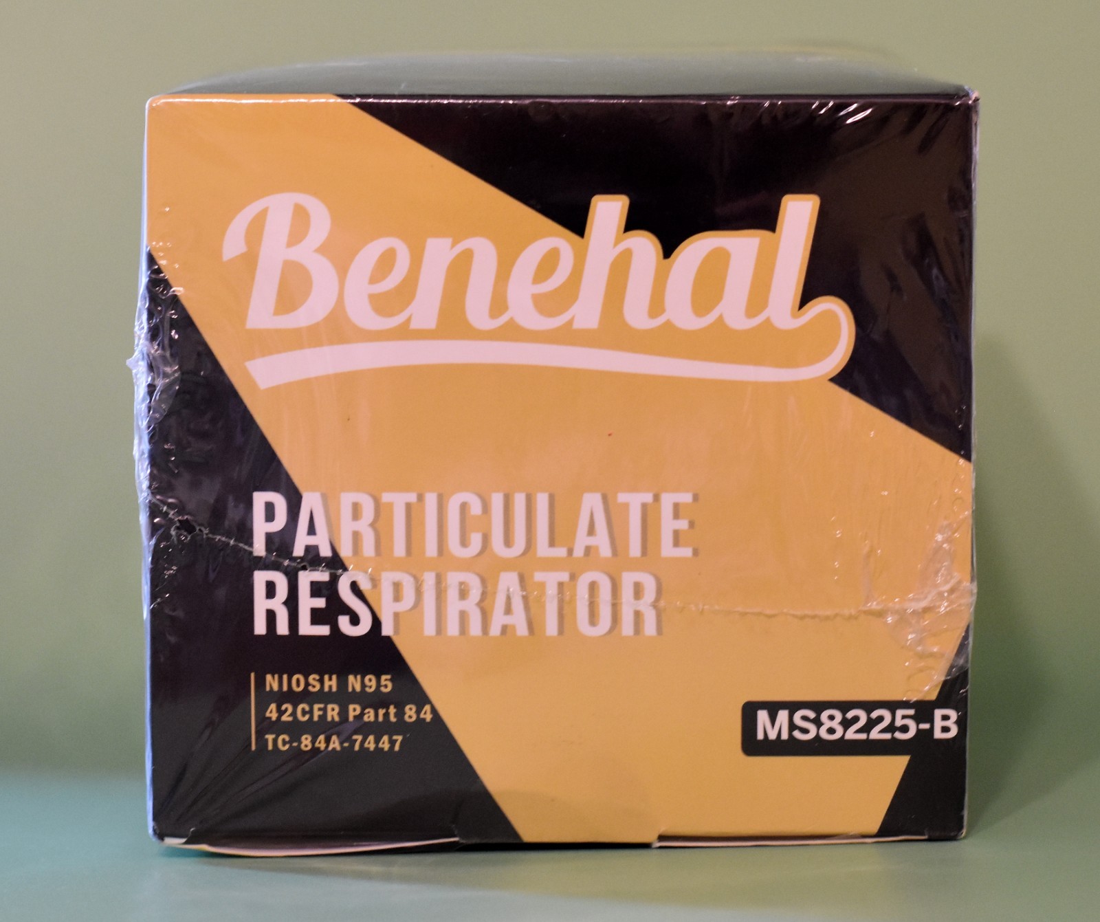 Benehal Particulate Respirator MS8225-B Masks NIOSH N95 (25 Pcs) EXP: 10/2028