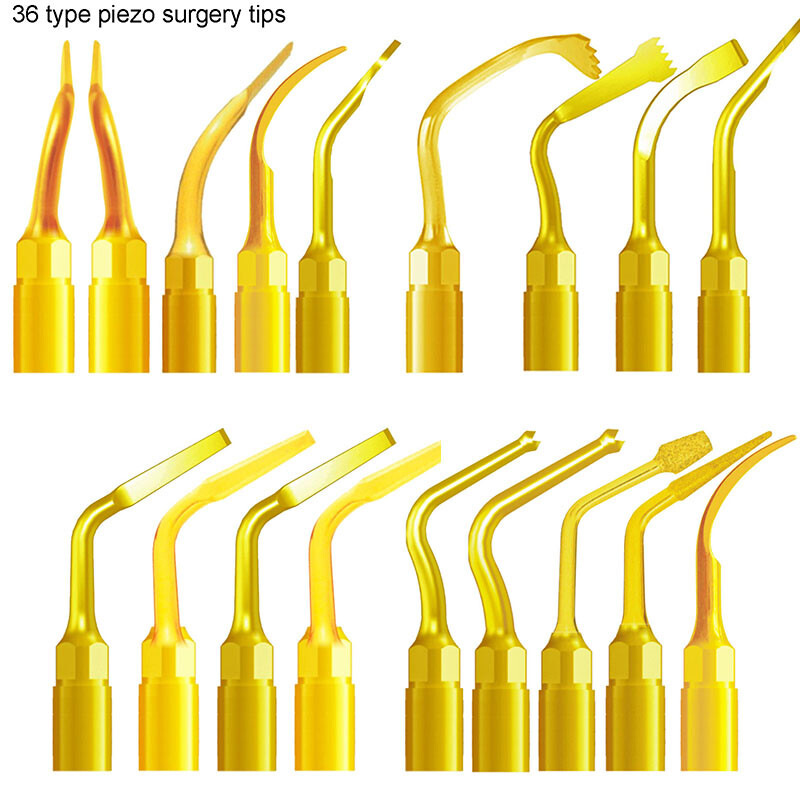 1pc Ultrasonic Scaling Bone Cutting Tooth Implant Piezo Surgery Tips Woodpecker