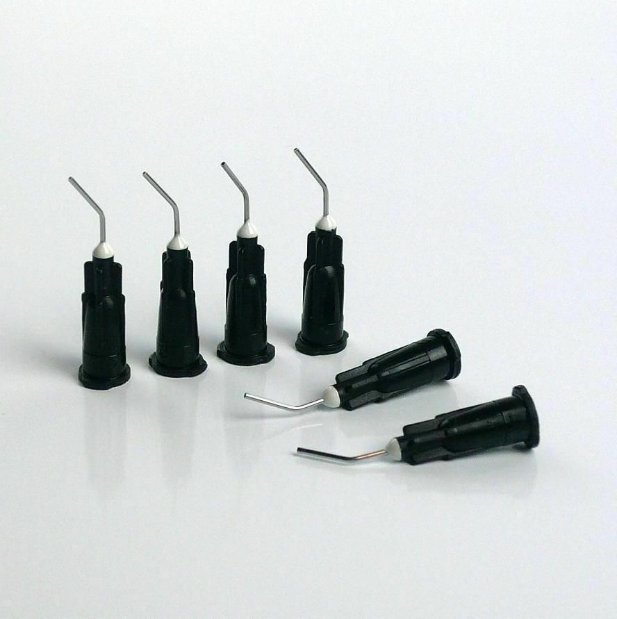 Pre-Bent Dispensing Tip 20 Ga Flow 100 pcs (Black)