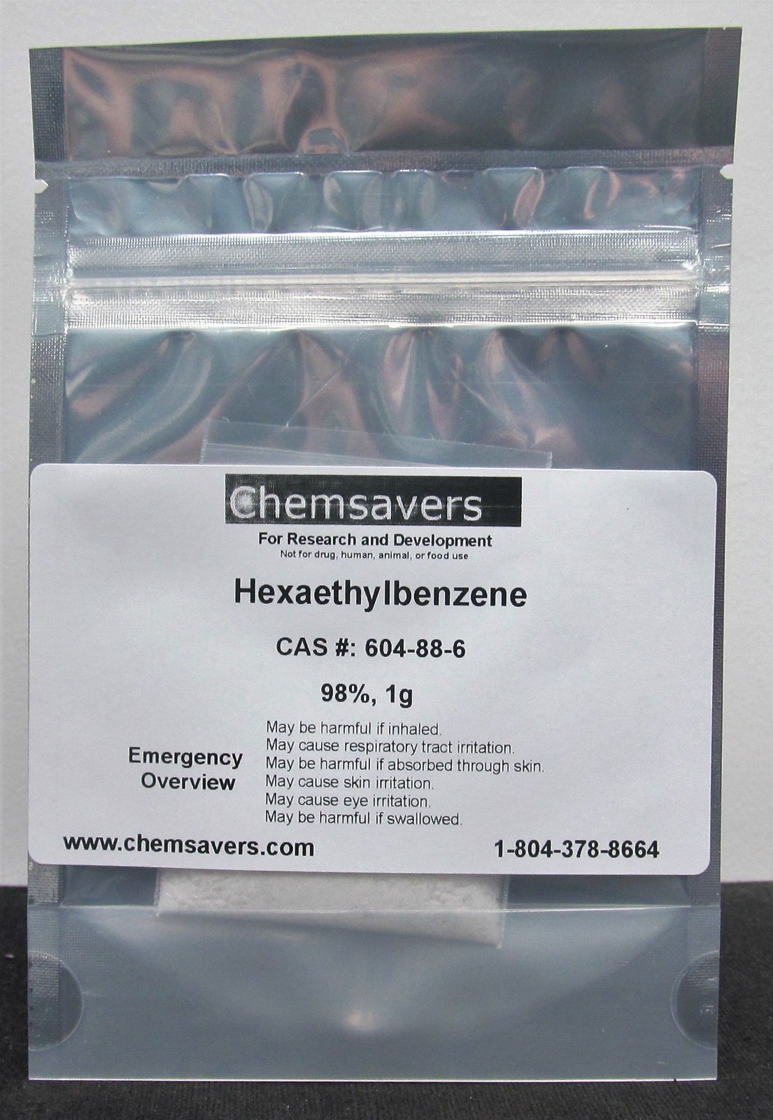 Hexaethylbenzene, 98%, 1g