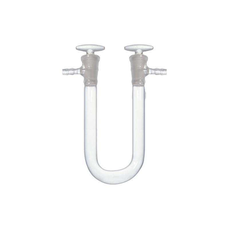 Lab Supply: Borosilicate U-shaped Glass Tube, Various Sizes, Chemistry Drying ca