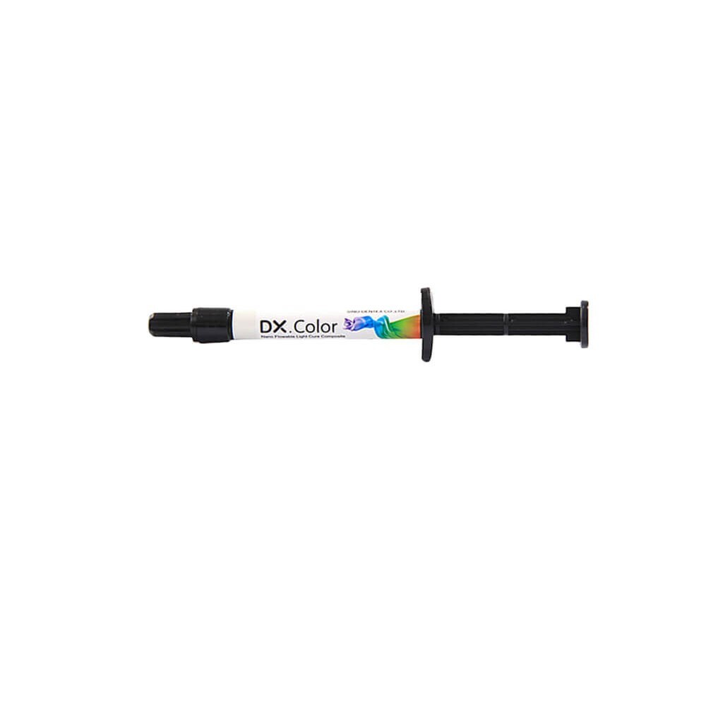 Dental Light Curing Flowable-Color Composite Resin 8-Color optional 1.5g/Syringe