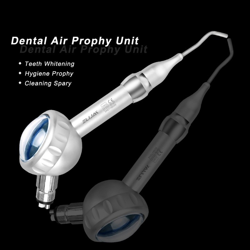 Dental Air Prophy Unit Air Driven Polisher for Teeth Cleaning & Stain Removal
