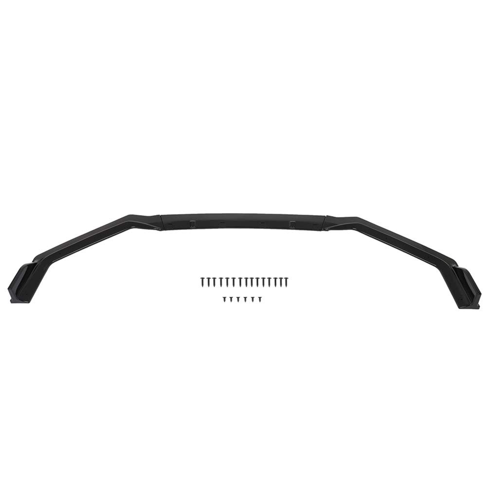 3PCS Front Lip Splitter Bumper ABS Replacement for 2018-2020 Infiniti Q50 Sport