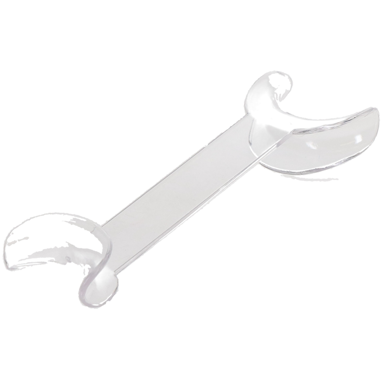 Plasdent EX-9005 EXTND Double End Cheek Retractors Small Clear Autoclavable 2/Pk