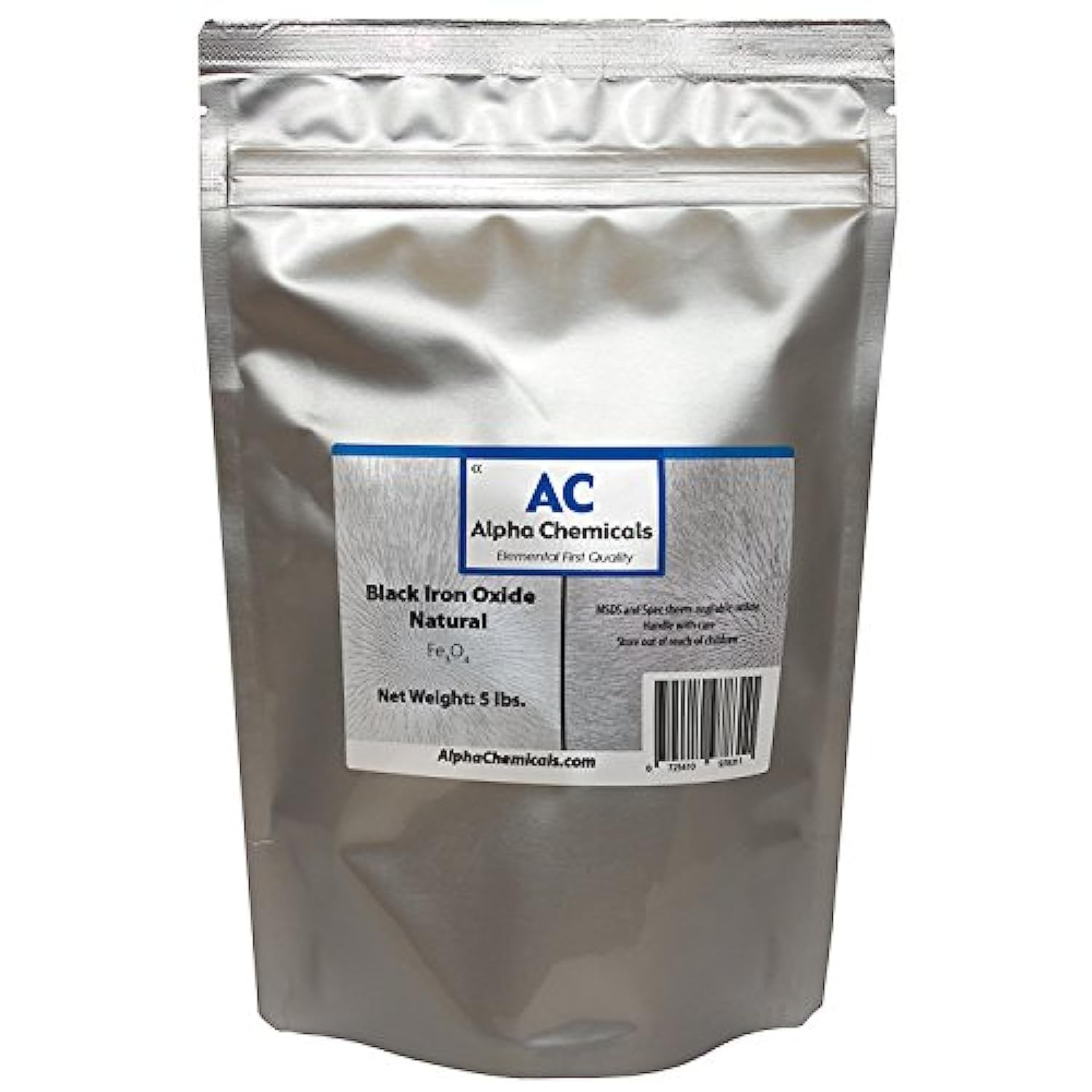 Black Iron Oxide – Fe3O4 – Natural – 5 Pounds 5.00 Pound (Pack of 1)