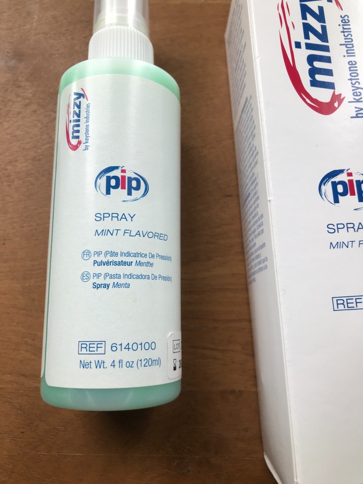 *1-Pack* Keystone Mizzy PIP Spray Mint Flavor 4 Oz Bottle 6140100 exp 04/30/2029