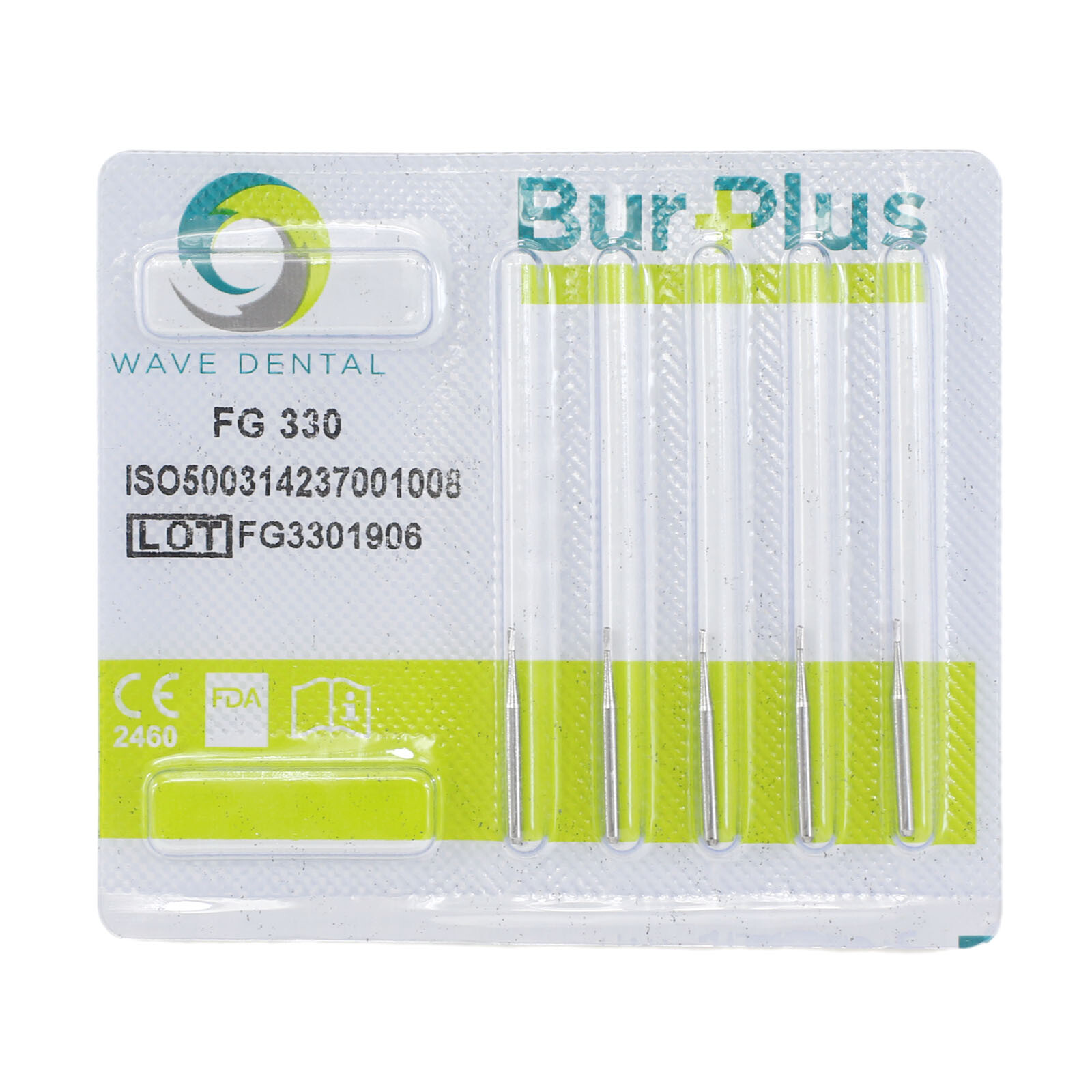 WAVE Dental Operative Carbide Burs Pear Bur FG 330 331 332 High Speed Burr 19mm