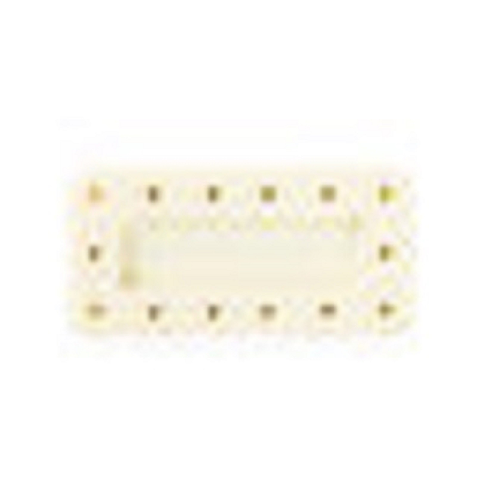 4X Yellow Rectangle Magnetic Dental Bur Stands Block Holder Station 14 Hole