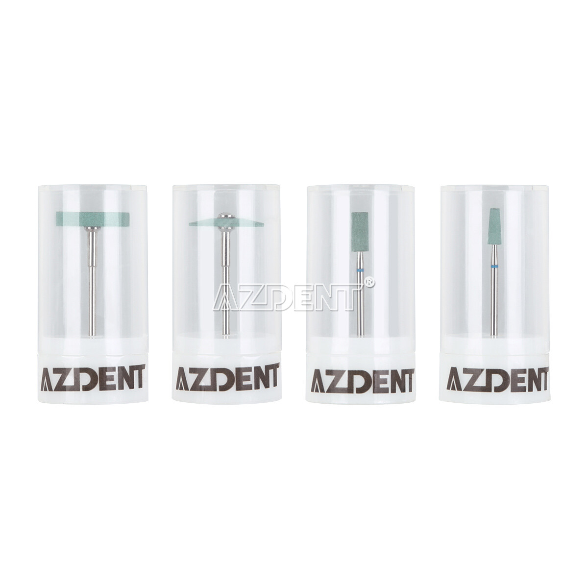 Dental White Stone Polishing Burs Wheels Cups RA/ HP/ FG Rubber Diamond Polisher