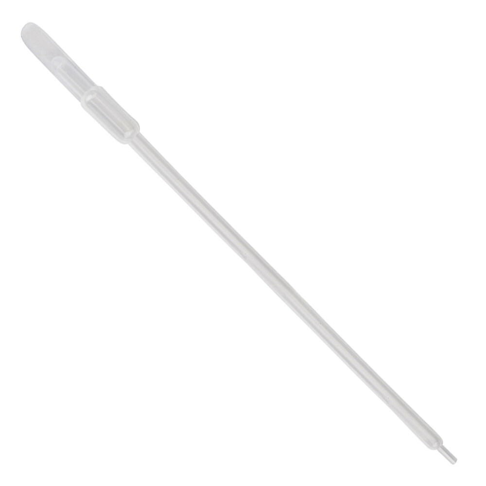 Transfer Pipette, 1ml, Non-Graduated, 131mm, LDPE (Case 10000)