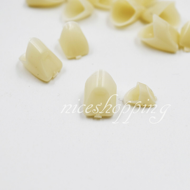 1 Box 50 Dental Temporary Crown Material Anterior Teeth Molar Tooth Porcelain