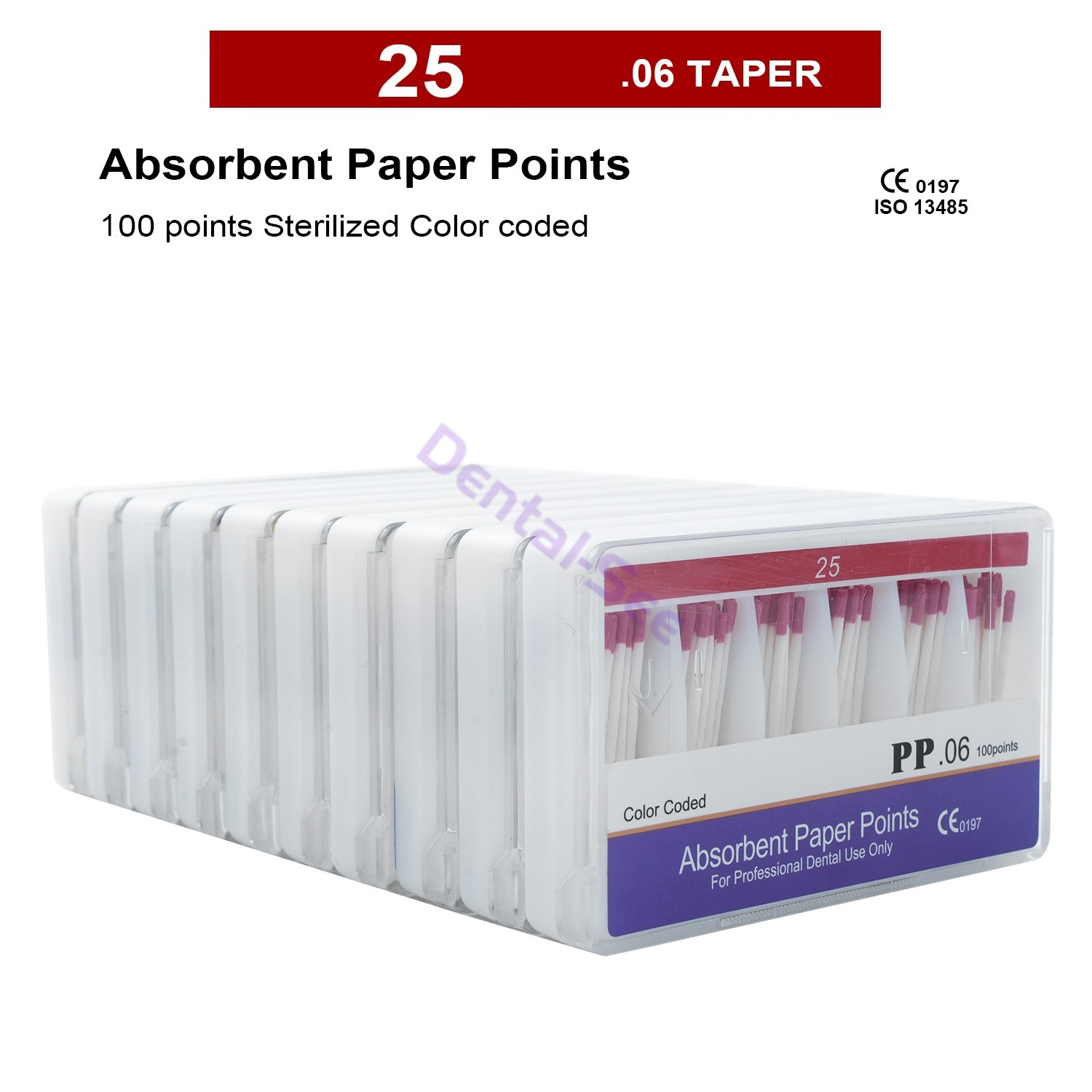 10Box Dental Endodontic Absorbent Paper Points Tips 15-40# 02 04 06