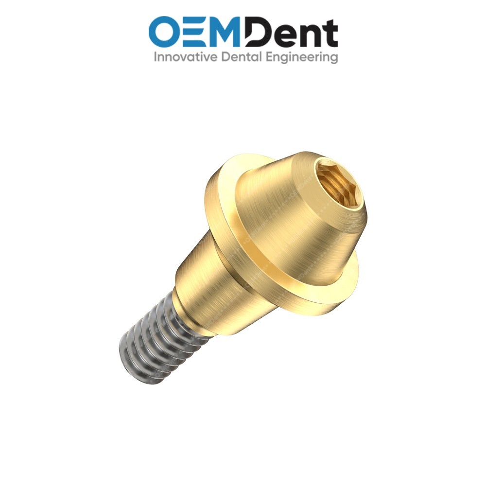 Dental Straight Multi Unit 1.6mm Plastic Set RP Nobel Active® Compatible Conical
