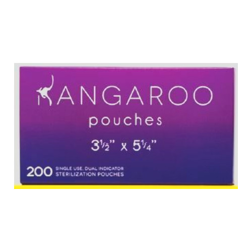 House Brand SP3X5 Kangaroo Self Seal Sterilization Pouches 3.5″ X 5.25″ 200/Bx