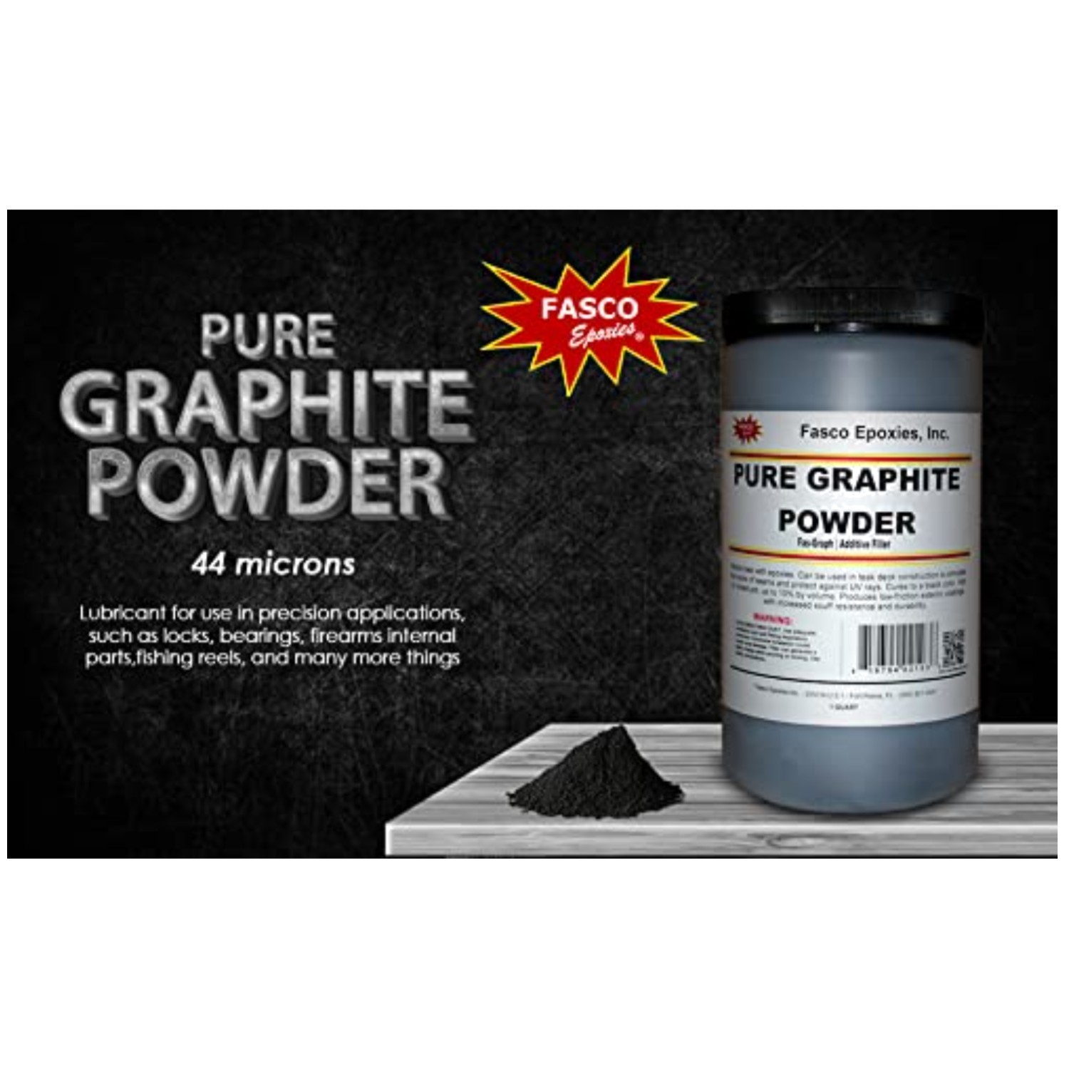 Versatile Graphite Powder 44 Micron Quart