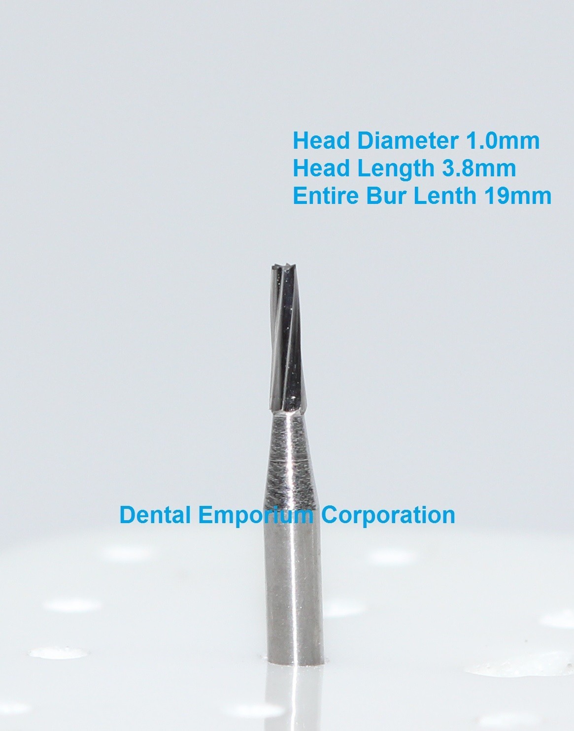 Dental Carbide Burs FG #170 Tapered Fissure for High Speed Handpiece 10/pk