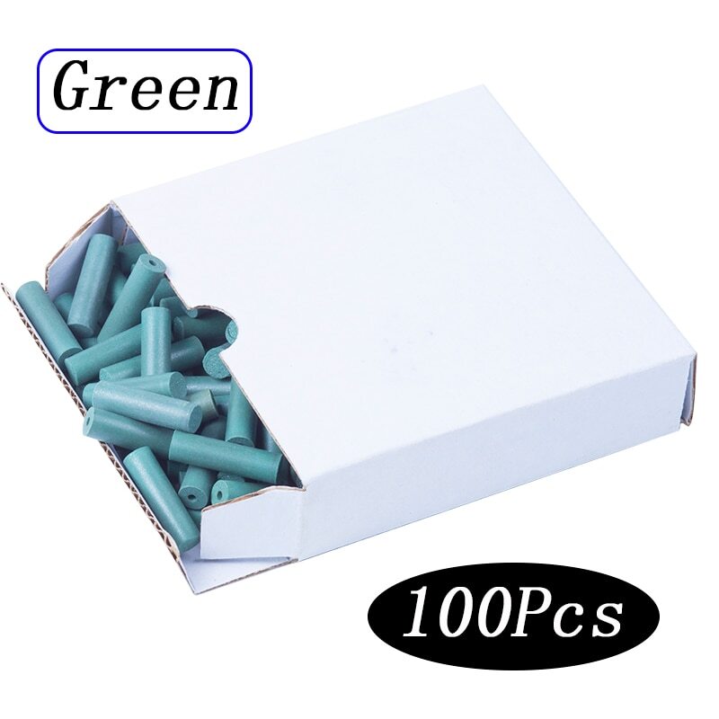 100Pcs Dental Lab Materials Rubber Polishing Granule For Dental Jewelry Rotary