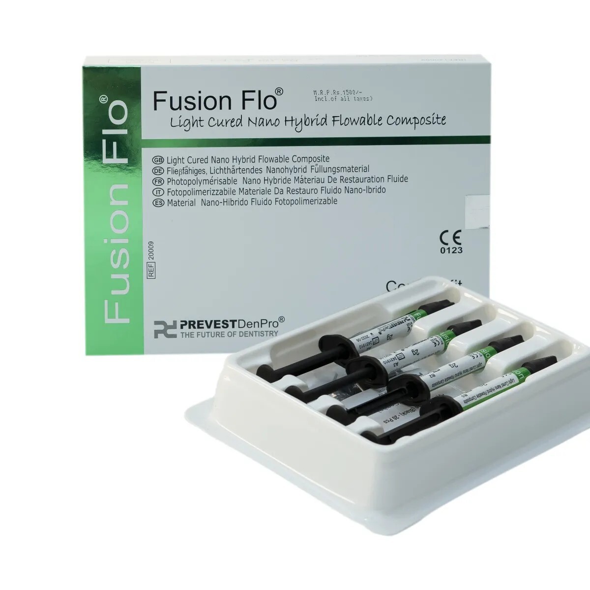 Prevest DenPro Light Cured Universal Nano Flowable Composite Fusion Flo Freeship