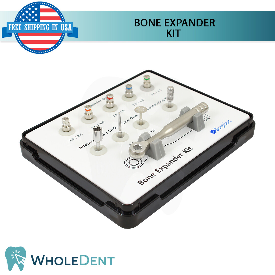 Bone Expander Kit Drill Narrow Wide Ridge Split Dental Implant Surgical Tool